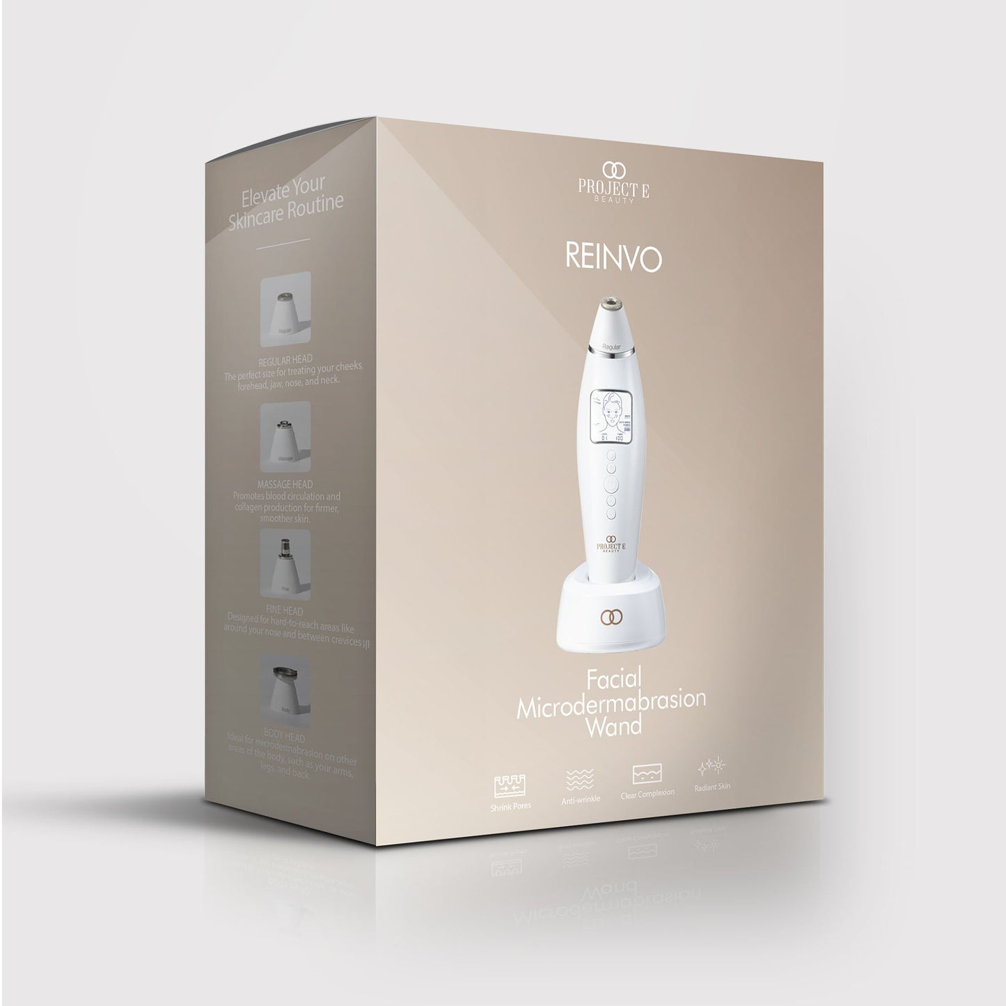 Reinvo | Facial Microdermabrasion Wand