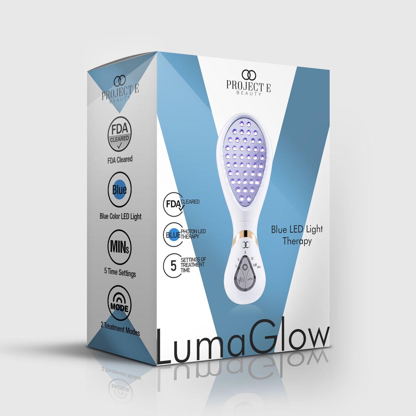 LumaGlow Blue | Anti-Acne LED Light Therapy Wand