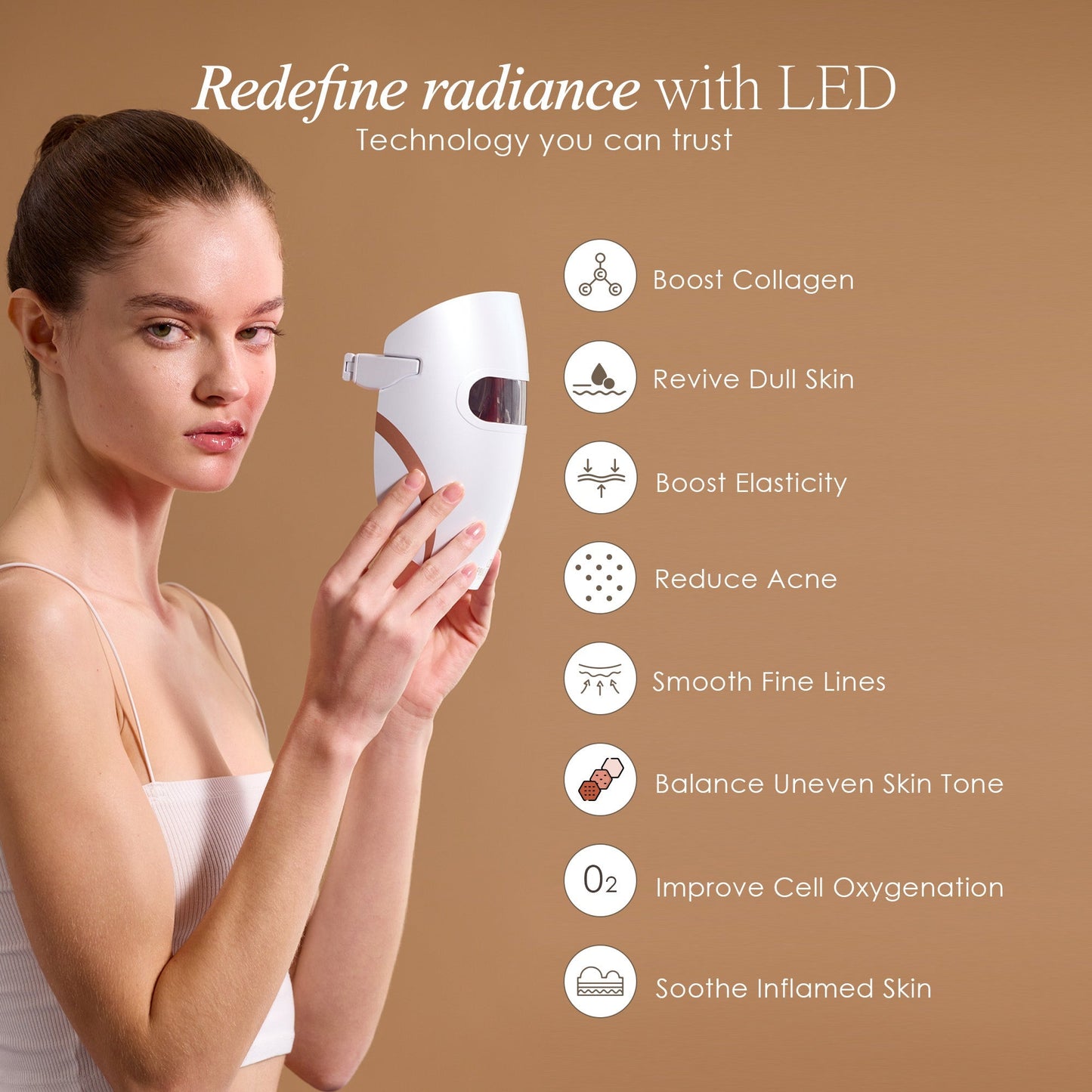 Lumamask 7 | LED Light Therapy Face Mask