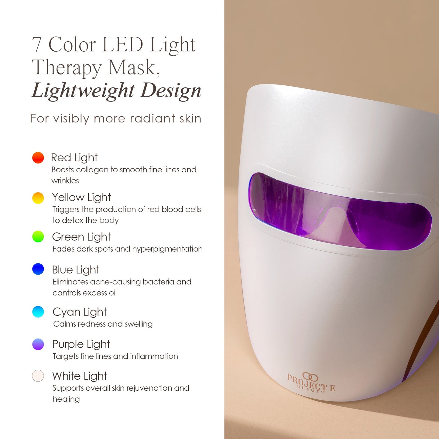 Lumamask 7 | LED Light Therapy Face Mask