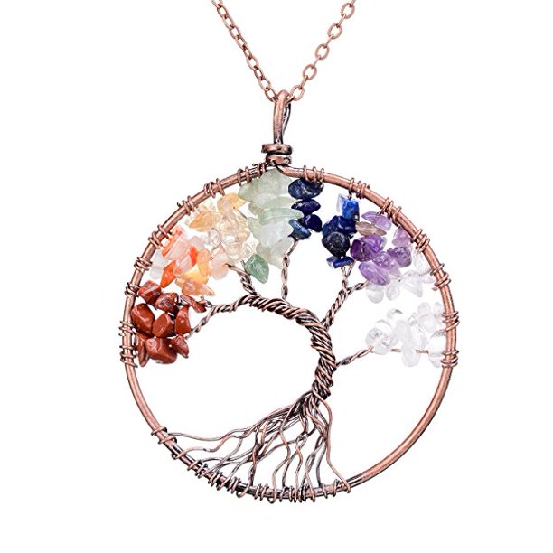 Chakra Tree Of Life Necklace