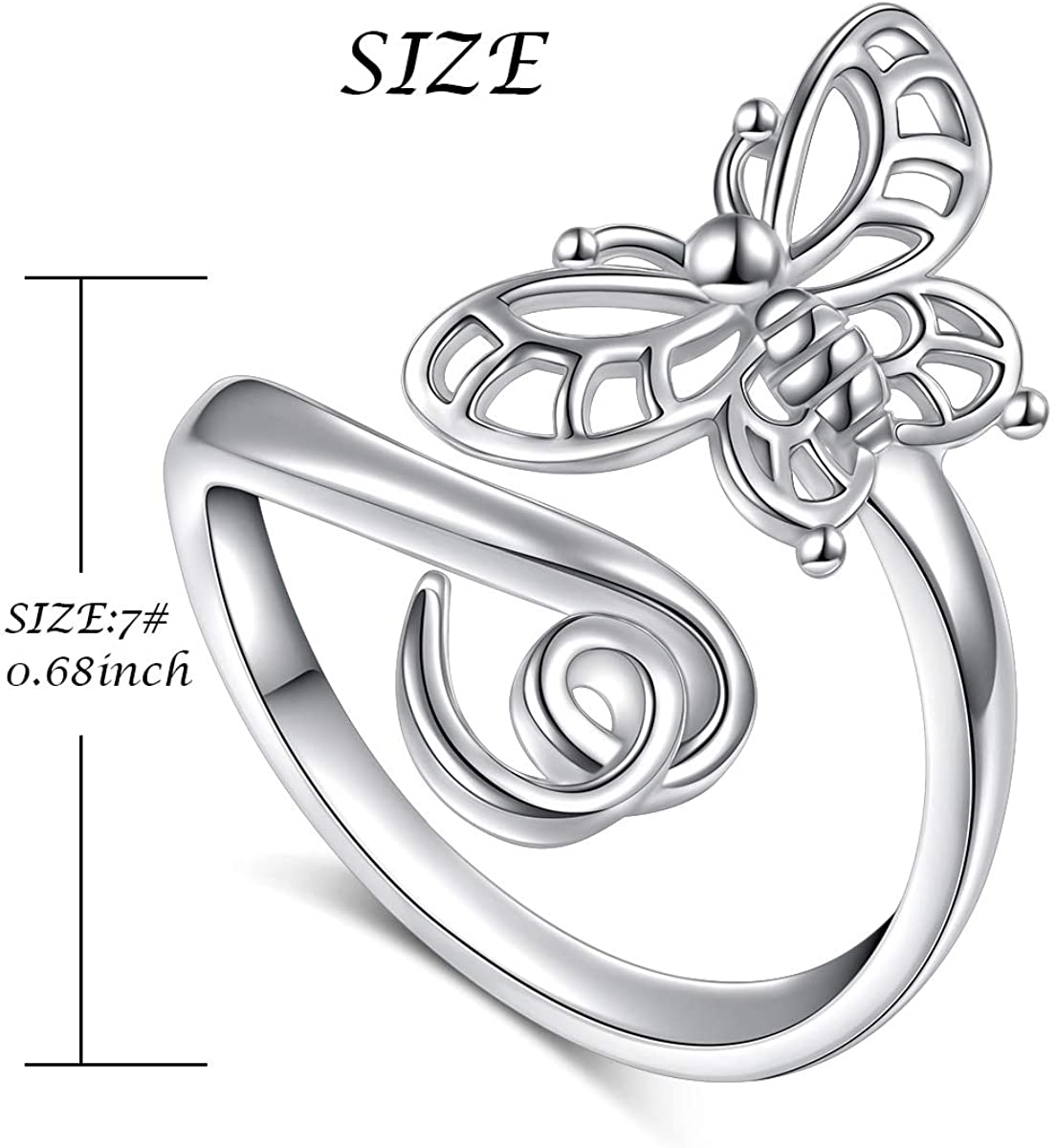 Beautiful Butterfly Ring