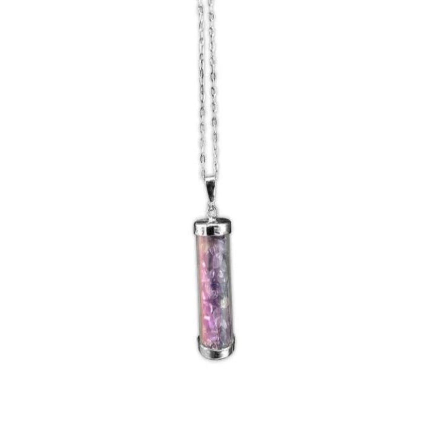 Amethyst Healing Crystal Necklace