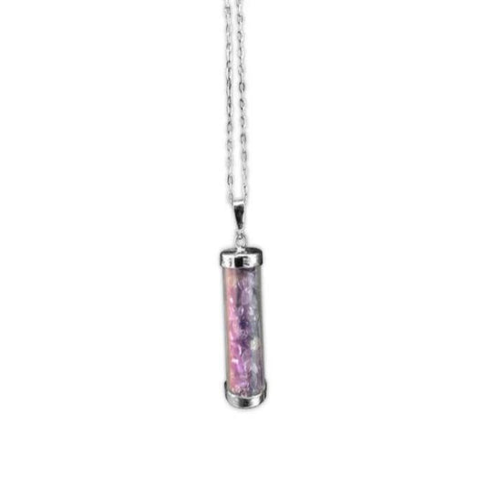 Amethyst Healing Crystal Necklace