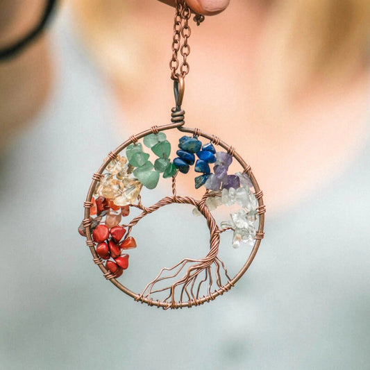 Chakra Tree Of Life Necklace