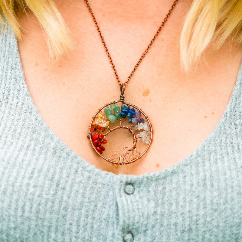 Chakra Tree Of Life Necklace