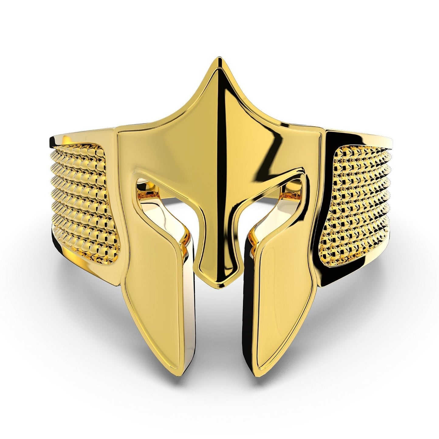 Gold Men's Spartan Ring