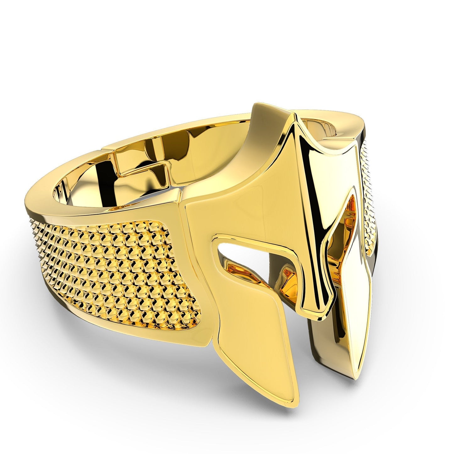 Gold Men's Spartan Ring